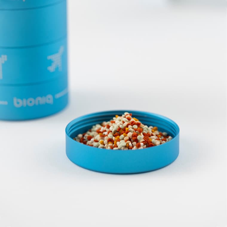 Macro view of Bioniq granules